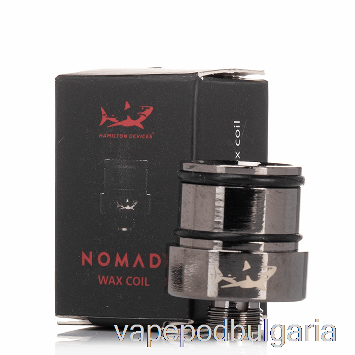 Vape 10000 Дръпки Hamilton Devices Nomad Wax Replacement Coils 1.2ohm Nomad Wax Coils